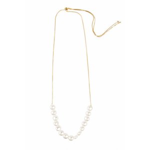 Saachiwholesale 612384 Motee Adjustable Necklace (pack Of 1)