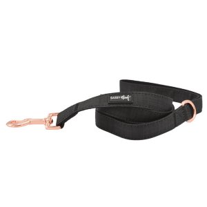 Sassy L-BLACK Leash (pack Of 1)