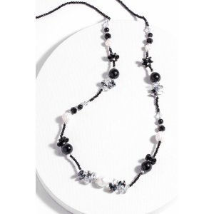 Saachiwholesale 617808 Light As Pearl Long Necklace (pack Of 1)