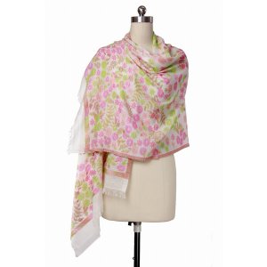 Saachiwholesale 130143 May Flowers Scarf (pack Of 1)