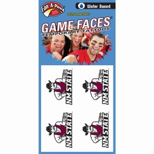 Innovative CC342R NEW MEXICO STATE Fan-a-peel  Gamesfaces Water Tattoo