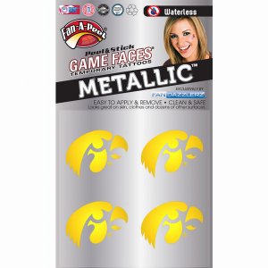 Innovative MTL26R IOWA Metallic Peel  Stick Fan-a-peel  Gamesfaces (pa