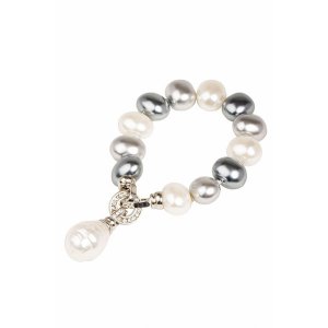 Saachiwholesale 617908 Neapolitan Pearl Bracelet (pack Of 1)