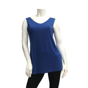 Island T365-RO3 Tank Top With Reversible Neckline (pack Of 1)