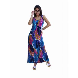 Island D051-90035 Full Length Sleeveless Dress (pack Of 1)