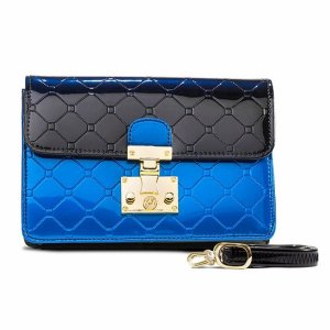 Bravo B97-1779BLU Julia Crossbody Clutch Day  Evening Bag (pack Of 1)