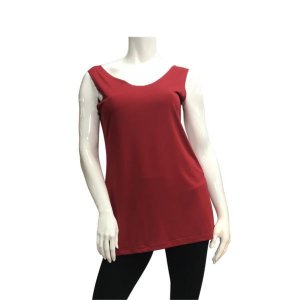 Island T365-R5 Tank Top With Reversible Neckline (pack Of 1)