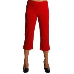 Island P004-R-P1 Straight Leg Capri Pant (pack Of 1)