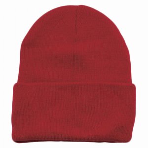 Dobbi PB179RD Cuffed Knit Beanie Hats By  ( Variety Of Colors Availabl