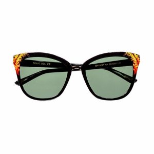 Bravo BV1904TC1 Unisex Bravo Tiger Print Sunglasses (pack Of 1)