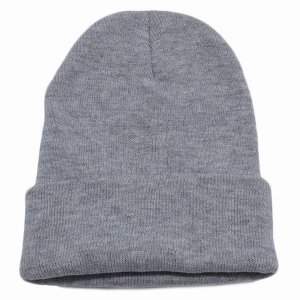 Dobbi PB179LGY Cuffed Knit Beanie Hats By  ( Variety Of Colors Availab