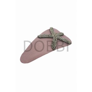 Dobbi MH-001DP Cubic Starfish Triangle Hair Clips (pack Of 1)