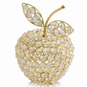 Modern 5704 Manzana Cristal Ornament (pack Of 1)