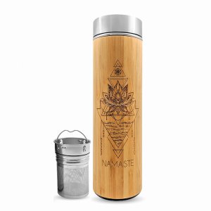 Bhavana 500NAMASTEV2 Namaste Bamboo Tumbler (pack Of 1)