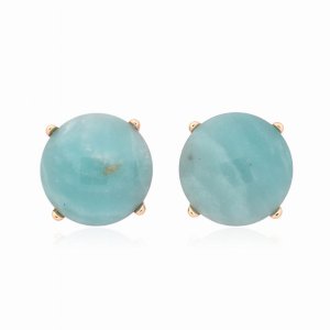 Dobbi MYE1243AMZ Facted Natural Stone Post Earrings By  ( Variety Of C