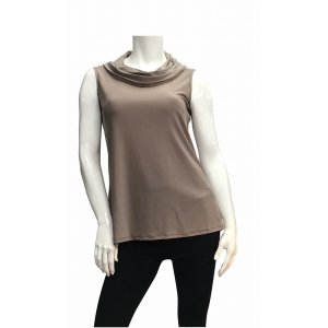 Island T034-MO2 Elegant Cowl Neck Top (pack Of 1)