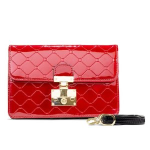 Bravo B70-1779RED Julia Crossbody Clutch Day  Evening Bag (pack Of 1)