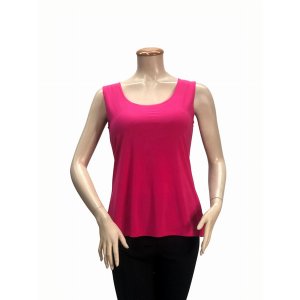 Island T318-F-P1 Round Neck Basic Solid Tank Top (pack Of 1)