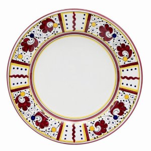 Artistica RR001W Orvieto Rooster Dinner Plate (pack Of 1)