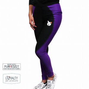 Ry LP-AP-PT-OG-CG-XS Blackpurple Furresist Leggings (pack Of 1)