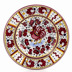 Artistica RR0001 Orvieto Rooster Dinner Plate (pack Of 1)