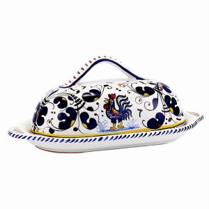 Artistica 1294-ORB Orvieto Rooster Butter Tray  Cheese Bowls (pack Of 