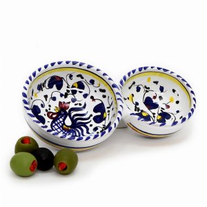 Artistica BR05S2 Orvieto Rooster Condiment  Dipping Bowls (pack Of 1)