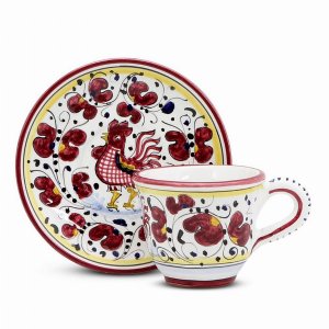 Artistica RR0020 Orvieto Rooster Cups  Saucers (pack Of 1)