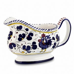 Artistica 2915-ORB Orvieto Rooster: Deruta Sauce Boat (pack Of 1)