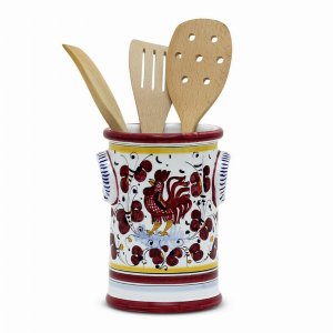 Artistica 1397-ORR Orvieto Rooster: Utensil Holder (pack Of 1)