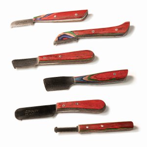 Ry LP-SK-SET-33 Set Of 6 Stripping Knives (colors Vary)