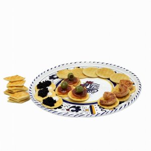 Artistica BR0053 Orvieto Rooster Dinner Plate (pack Of 1)