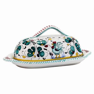 Artistica 1294-ORV Orvieto Rooster Butter Tray  Cheese Bowls (pack Of 