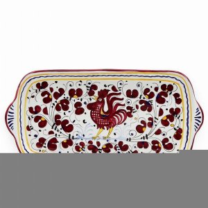 Artistica RR0021 Orvieto Rooster: Serving Tray (pack Of 1)