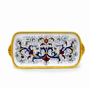 Artistica RI0021 Ricco Deruta: Rectangular Tray (pack Of 1)