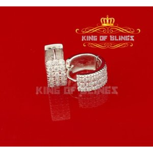 King 14348W-A15KOB 10k White Gold Finish, Lab Created Diamond Unisex H