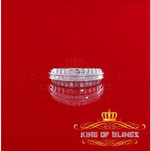 King 5245W-A199KOB 10k Real White Gold With 0.50 Ct Real Diamond Ladie