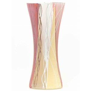 B2 7756/300/sh112 Handpainted Glass Vase (pack Of 1)