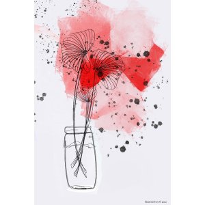 Poppy 1492003 Art Prints -simplicity (pack Of 1)