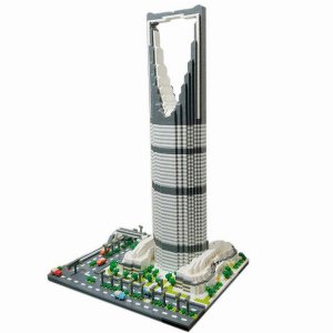 Wl YZ070 The Kingdom Tower In Riyadh Saudi Arabia (pack Of 1)