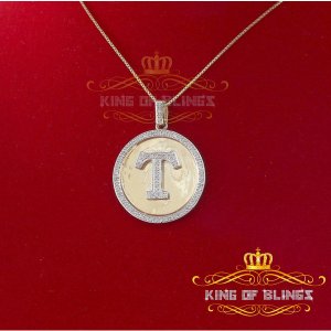 King 13602YT-A49KOB-009-001-001-001 10k Yellow Gold Finish Real Diamon