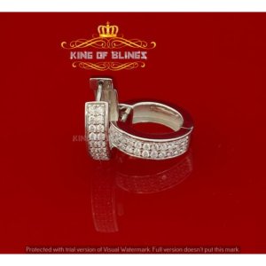 King 14332W-A19KOB 10k White Gold Finish, Lab Created Diamond Unisex H