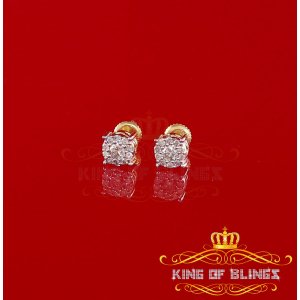 King 17973Y-A159KOB 10k Real Yellow Gold With Ct Real Diamonds Men'swo