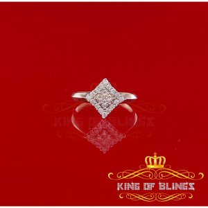 King 7554Y-A249KOB 10k Real Yellow Gold With 0.50ct Real Diamond Ladie