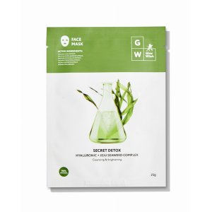 Glow GW01SD Facial Mask With Jeju Seaweed  Hyaluronic Acid (pack Of 1)