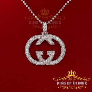 King 16422W-A29KOB 10k White Gold Finish With Lab Created Diamonds Des