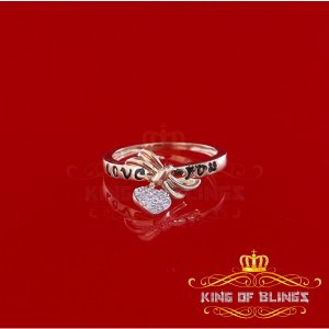 King 10324Y-A129KOB 10k Real Yellow Gold With 0.05 Ct Real Diamond Lad