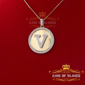 King 13602YV-A49KOB-026-001-001-001 10k Yellow Gold Finish Real Diamon