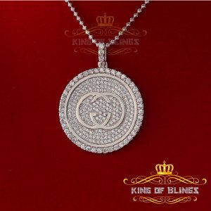 King 16423W-A39KOB 10k White Gold Finish With Lab Created Diamonds Des