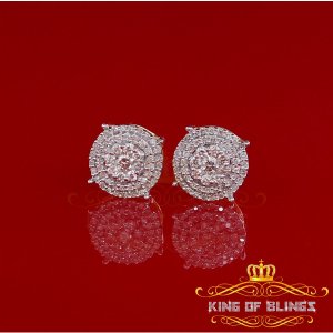 King 15216Y-A369KOB 10k Real Yellow Gold With Ct Real Diamonds Men'swo